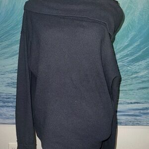 Free People Off Shoulder Long Sleeve Top